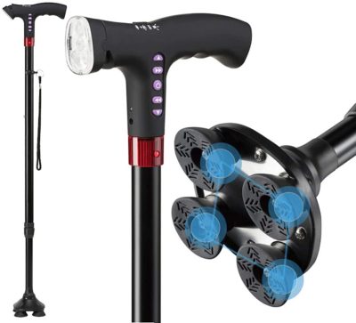 Bastón Buddy c/Alarma, Luz y Radio