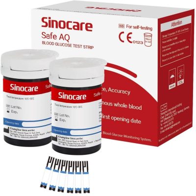 Tiras Reactivas SINOCARE Safe AQ 50 c/u