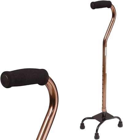 Bastón 4 patas Bronce JL947