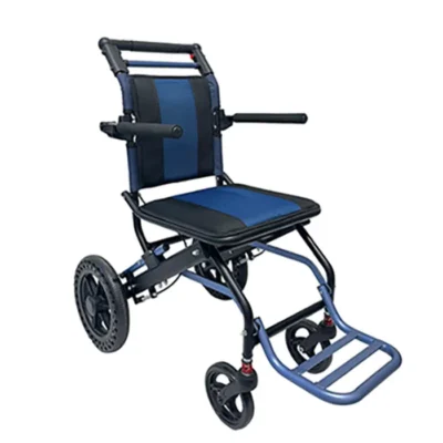 Silla de Ruedas Geriátrica ULTRALIGHT JL9009L, Liviana, Práctica, Viaje